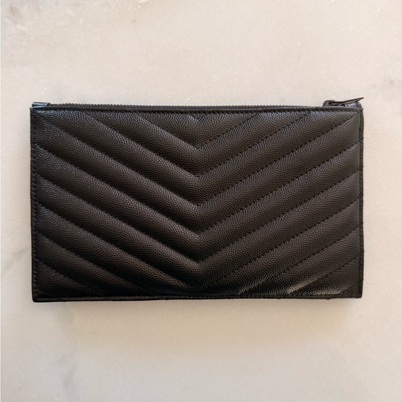 Yves Saint Laurent Black Clutch - Picture 3 of 3